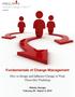 Fundamentals of Change Management