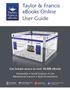 Taylor & Francis ebooks Online User Guide