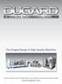 DUGARD. Machine Tools That Create Solutions Since 1939. The Dugard Range of High Quality Machines