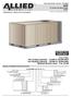 K-Series Rooftop Units 60 HZ ASHRAE 90.1 COMPLIANT