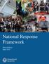 National Response Framework