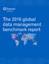 The 2016 global data management benchmark report