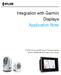 Integration with Garmin Displays Application Note. FLIR M-Series and MD-Series Thermal Camera Garmin GPSMAP 8000 Glass Helm Series