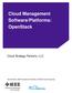 Cloud Management Software/Platforms: OpenStack