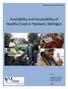 Availability and Accessibility of Healthy Food in Ypsilanti, Michigan