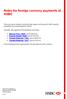 Notes for foreign currency payments at HSBC