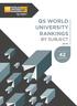 QS WORLD UNIVERSITY RANKINGS BY SUBJECT