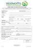 ONLINE CREDIT ACCOUNT APPLICATION FORM
