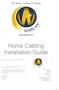 Home Cabling Installation Guide