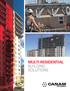 MULTI-RESIDENTIAL BUILDING SOLUTIONS