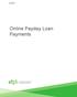 April 2016. Online Payday Loan Payments