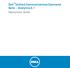 Dell Unified Communications Command Suite - Analytics 8.1. Deployment Guide