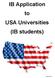 IB Application to USA Universities (IB students)