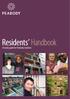 Residents Handbook. A handy guide for Peabody residents