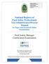 National Registry of Food Safety Professionals Test Administrator/Proctor Manual. Food Safety Manager Certification Examination