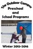 Preschool and School Programs