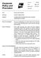 Corporate Policy and Procedure