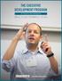 THE EXECUTIVE DEVELOPMENT PROGRAM