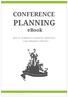 CONFERENCE PLANNING ebook How to organize a research conference your delegates will love