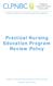 Practical Nursing Education Program Review Policy