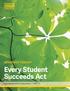 ADVOCACY TOOLKIT. Every Student Succeeds Act