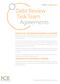 Debt Review Task Team Agreements