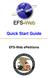 Quick Start Guide. EFS-Web epetitions