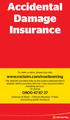 Accidental Damage Insurance