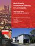 Multi-Family Investment Offering in Los Angeles