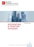 ACCOUNTING & TAXATION IN RUSSIA