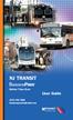 NJ TRANSIT. User Guide. Better Than Ever. (973) 491-7600 businesspass@njtransit.com