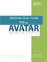 MyAvatar User Guide Billing