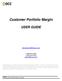 Customer Portfolio Margin
