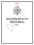 ADOPT WORK SAMPLE TEST BATTERY PROCTOR MANUAL