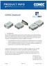 CONEC SnapLock. 1 Introduction