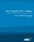 ANZ TRANSACTIVE - MOBILE