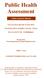Public Health Assessment