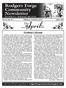 Rodgers Forge Community Newsletter P.O. BOX 571 Riderwood, MD 21139