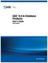 SAS 9.4 In-Database Products