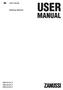 User manual. Washing Machine ZWH 6120 P ZWH 6140 P ZWH 6160 P