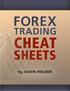Forex Scalping Cheat Sheets