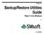 Backup/Restore Utilities Guide