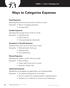 Ways to Categorize Expenses