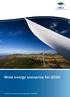 Wind energy scenarios for 2030. A report by the European Wind Energy Association - August 2015. Wind energy scenarios for 2030