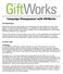 Campaign Management with GiftWorks