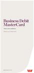 Business Debit MasterCard