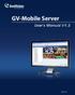 GV-Mobile Server User's Manual V1.3