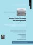 Supply Chain Strategy and Management