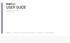 USER GUIDE. Diagnostic Web Server FW ver. 6.0.51. BrightSign, LLC. 16780 Lark Ave., Suite B Los Gatos, CA 95032 408-852-9263 www.brightsign.