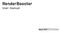 RenderBooster User manual